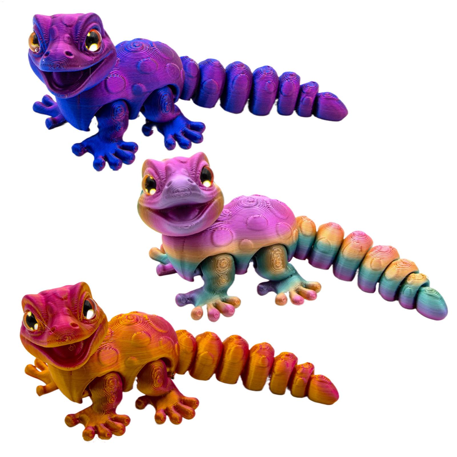 3D Printing Lizard - Stampato in 3D Geco Figurina Lucertola