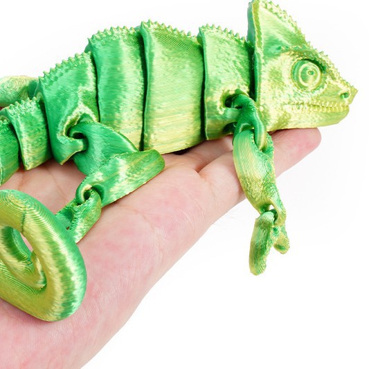 3D Printing Lizard - Moda 3D stampato drago camaleonte multi-giunto