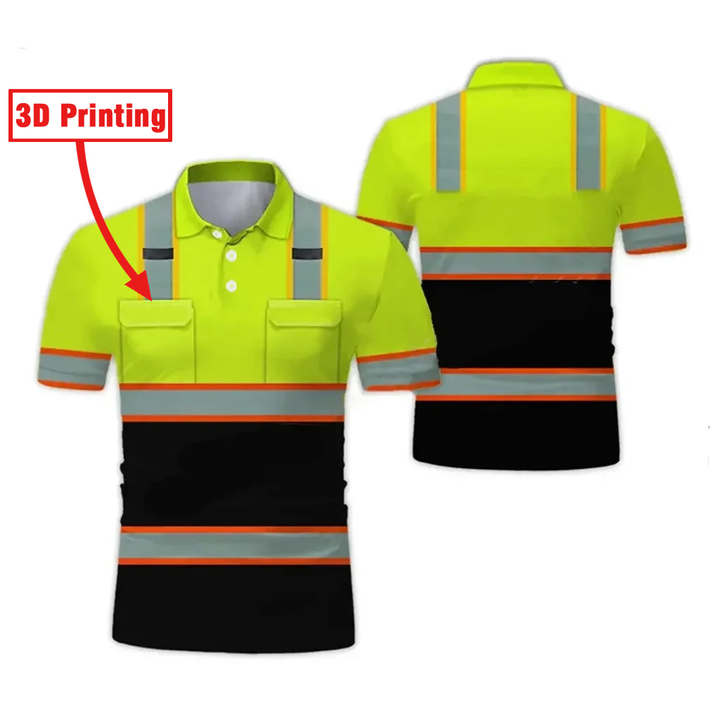 3D Printing Construction - Progetto cantiere Polo da uomo ad