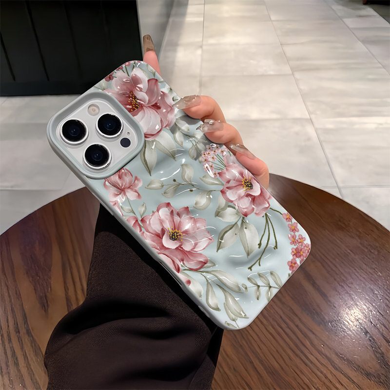 3D Printing Iphone - Custodia di Lusso con Stampa Floreale