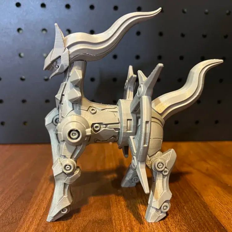 3D Printing Game - Modellino Pokémon Arceus 3D Stampato, Stile