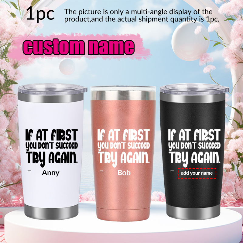 3D Printing Quotes - 1pc Nome personalizzato 20oz Tazza per
