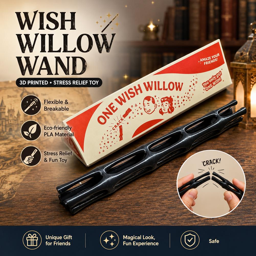 Enclosure 3D Printing - Portachiavi 3D Stampato 'One Wish Willow'