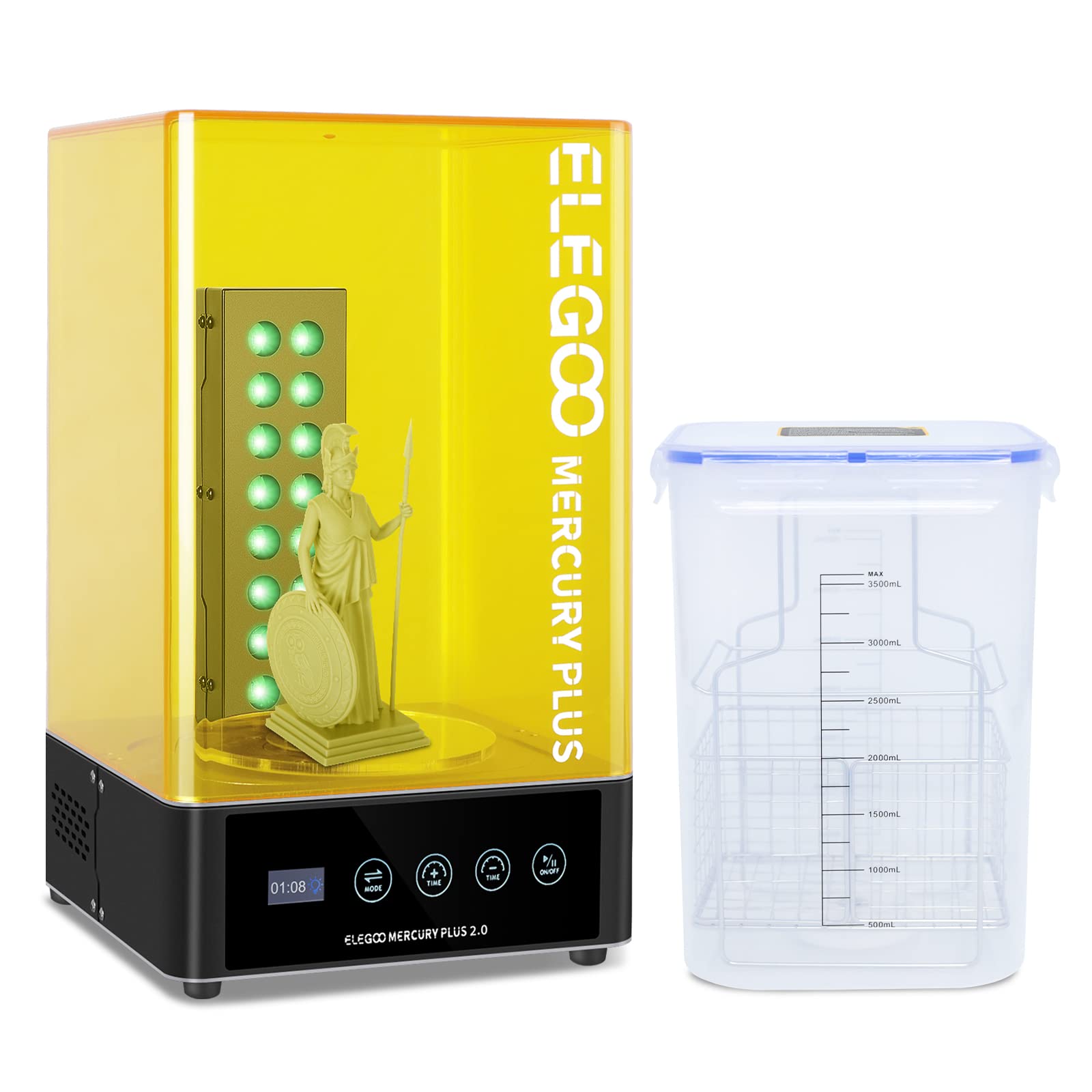 Resin Curing Station - ELEGOO Plus 2.0 Stazione di lavaggio