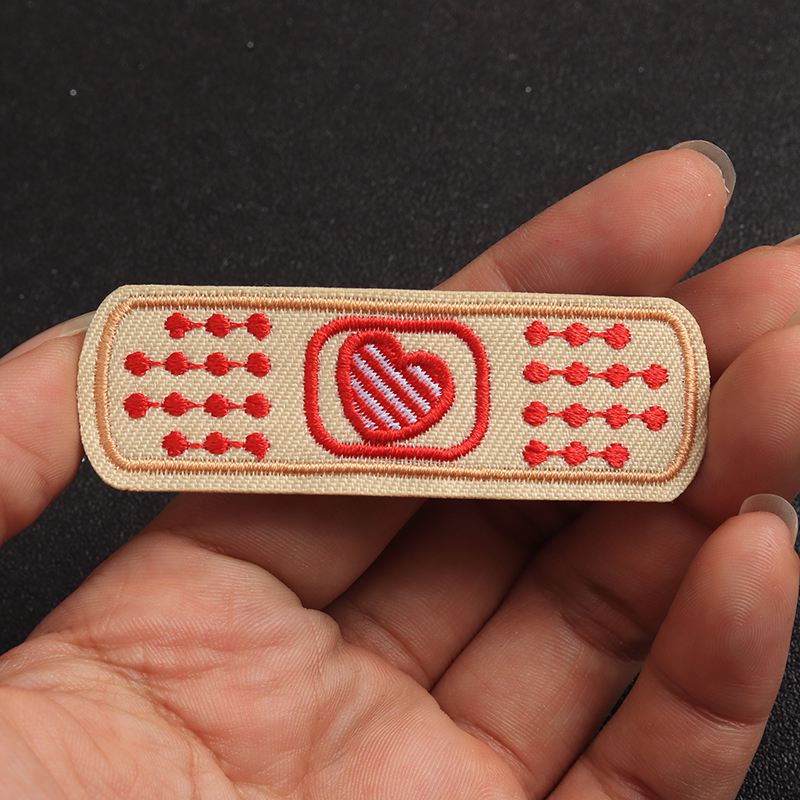 3D Printing On Fabric - 5 pezzi, dimensioni 6,7x2,1 cm, cerotti