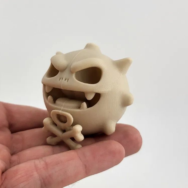 3D Printing Game - Modellino Pokémon Fossile Scheletrico Stampato in