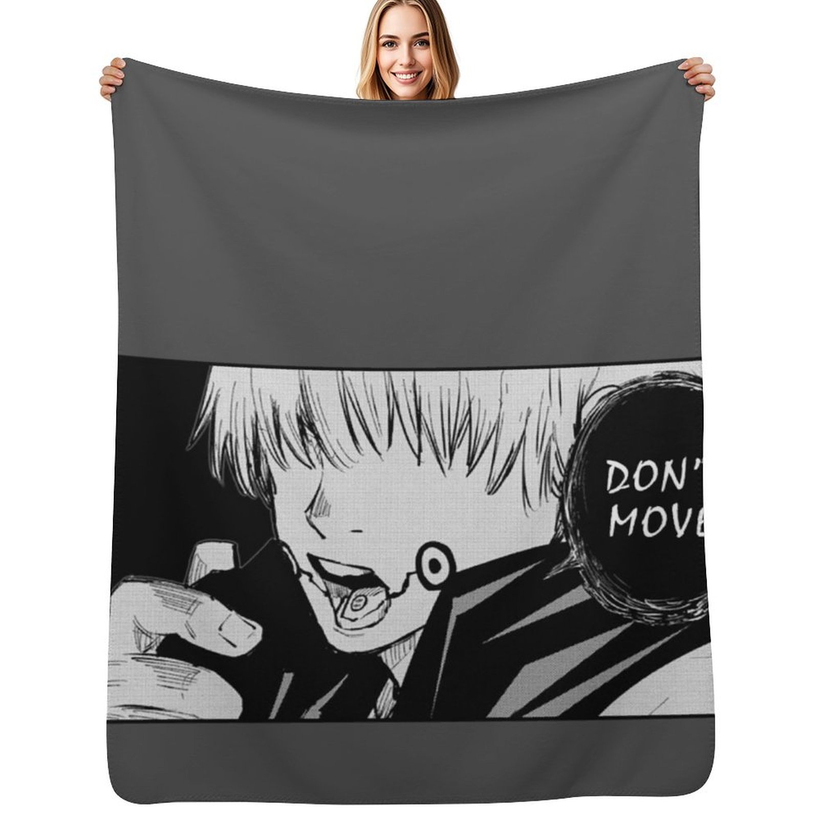 3D Printing On Fabric - Inumaki Toge Don't Move On su