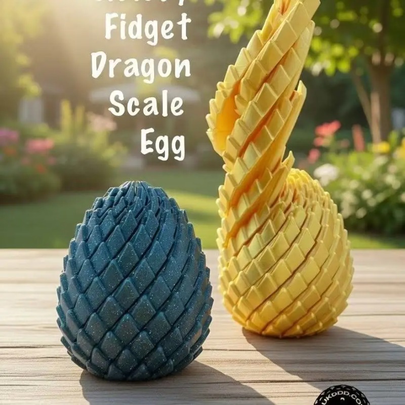Uovo di Drago a Spirale Stampa - 3D Printing Egg recensione e prezzo