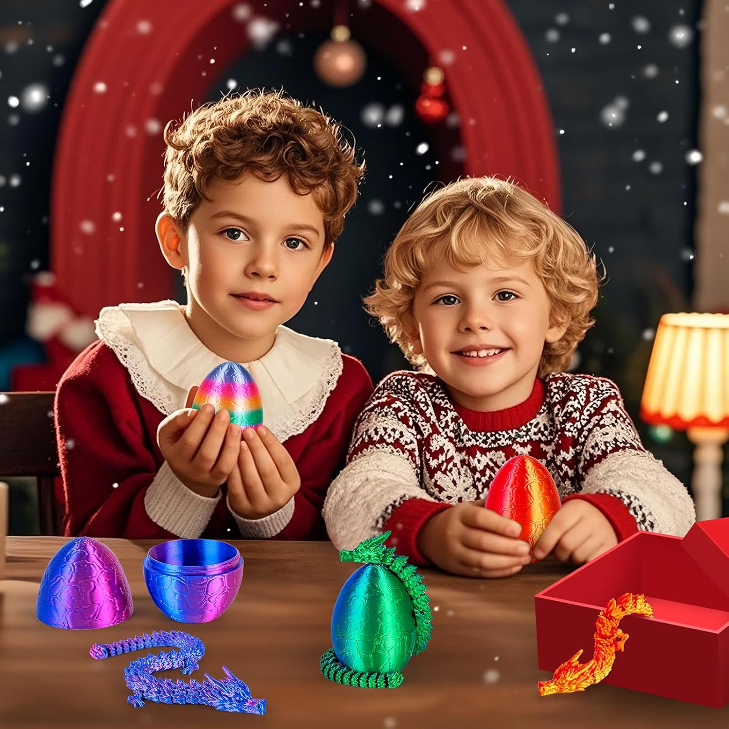 4 Pezzi Uova di Drago Stampate - 3D Printing Egg recensione e prezzo