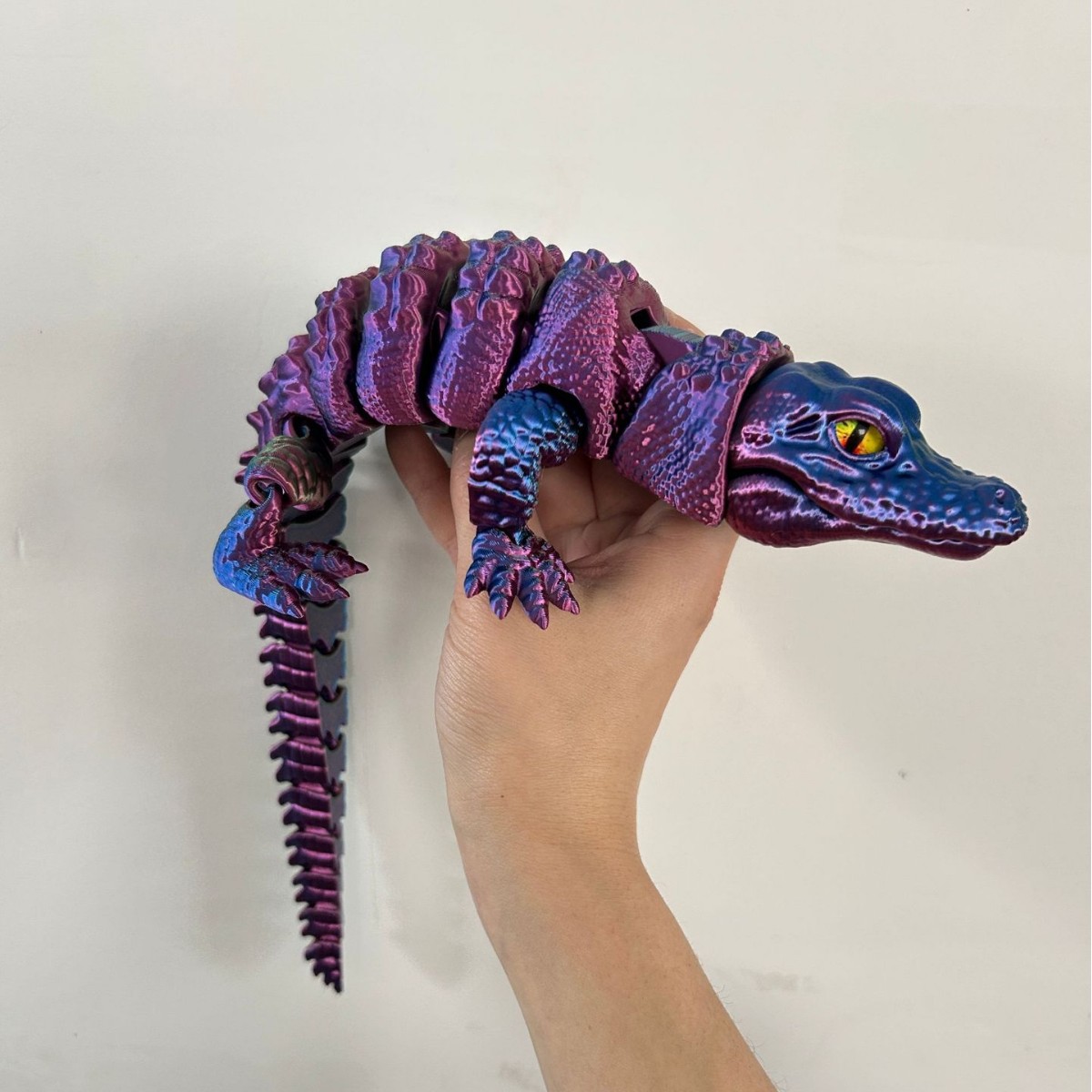 Coccodrillo stampato in 3D con - 3D Printing Lizard recensione e prezzo