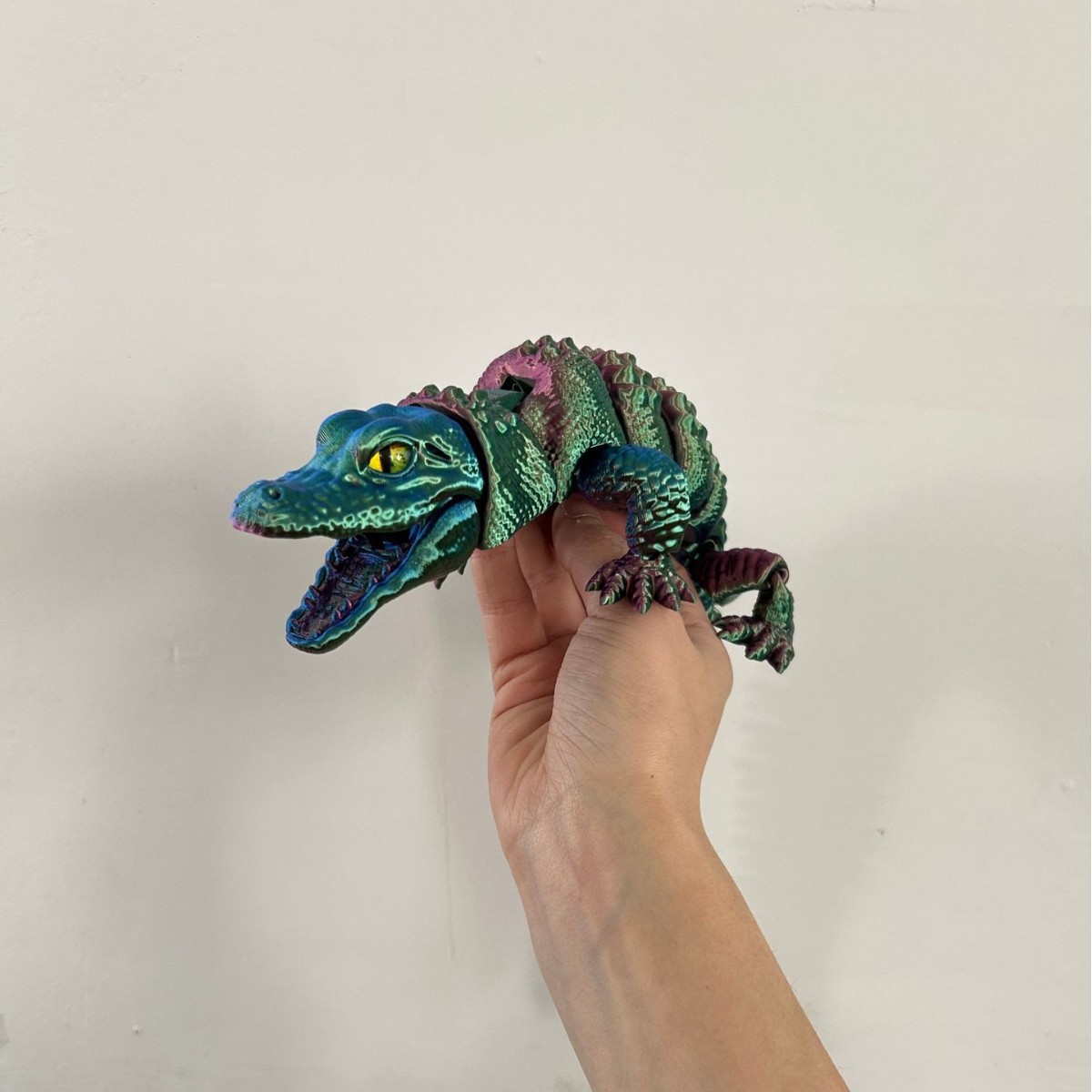 Coccodrillo stampato in 3D con - 3D Printing Lizard recensione e prezzo