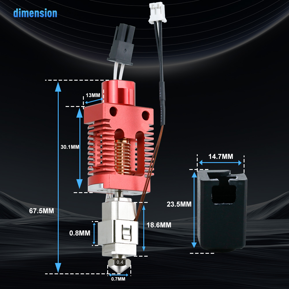 Kit Hotend per Creality Ender  - 3D Printing Lizard recensione e prezzo
