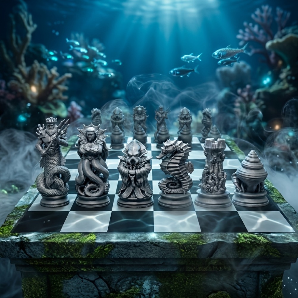 Set di Scacchi con 16 Pezzi a  - 3D Printing Chess recensione e prezzo