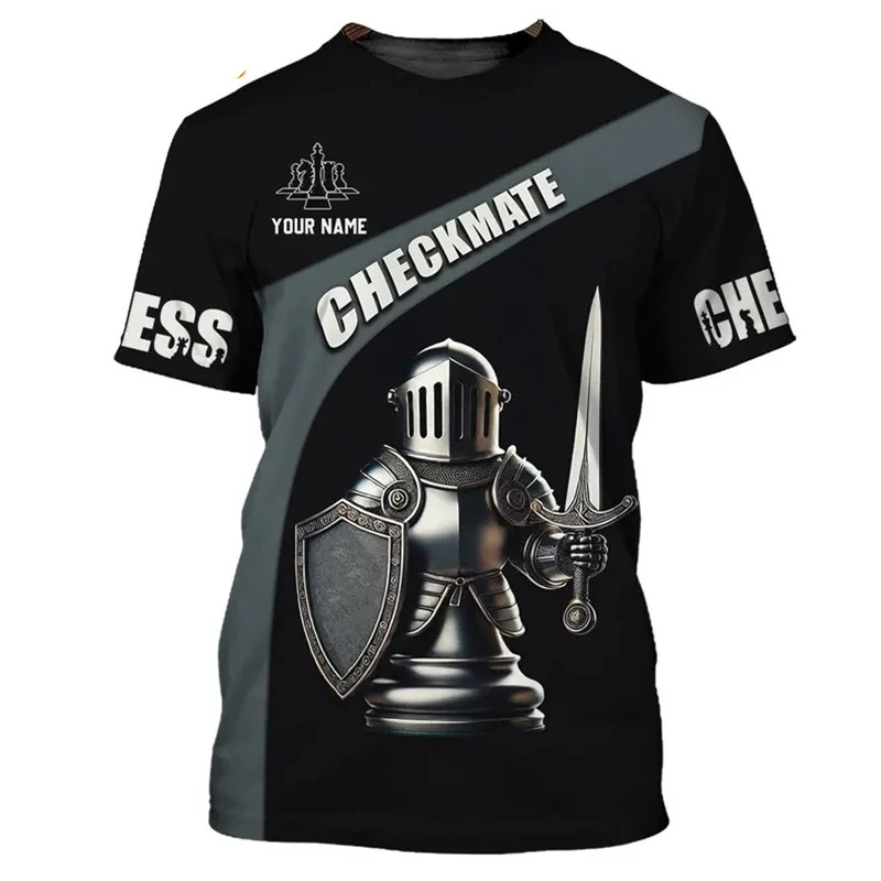 T-shirt divertente Re degli sc - 3D Printing Chess recensione e prezzo