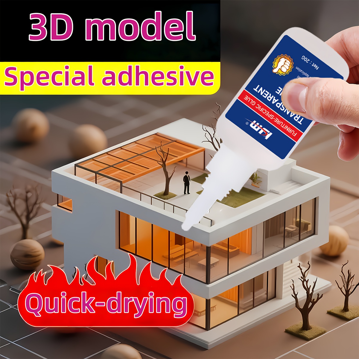 Adesivo speciale trasparente a - 3D Printing Glue Stick recensione e prezzo