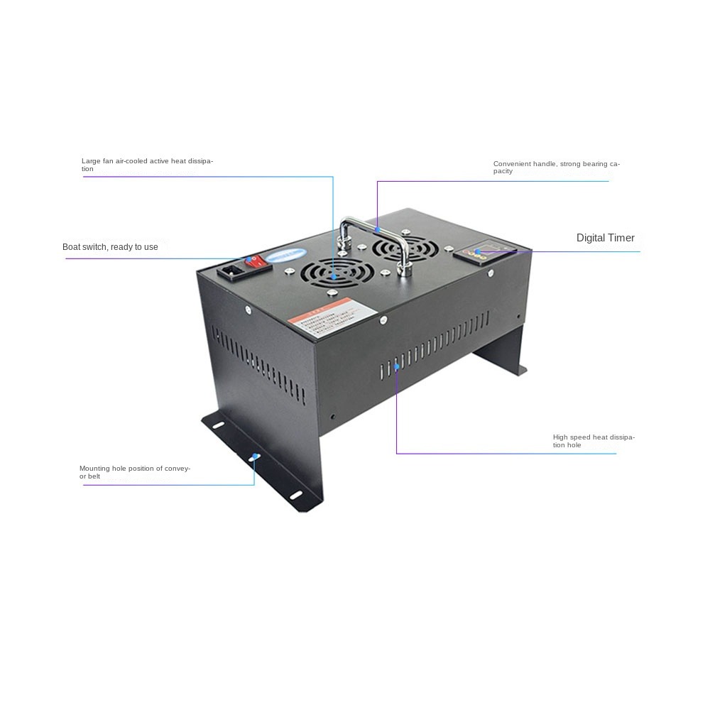 3600W 405nm UV LED Lampada pol - Resin Curing Station recensione e prezzo