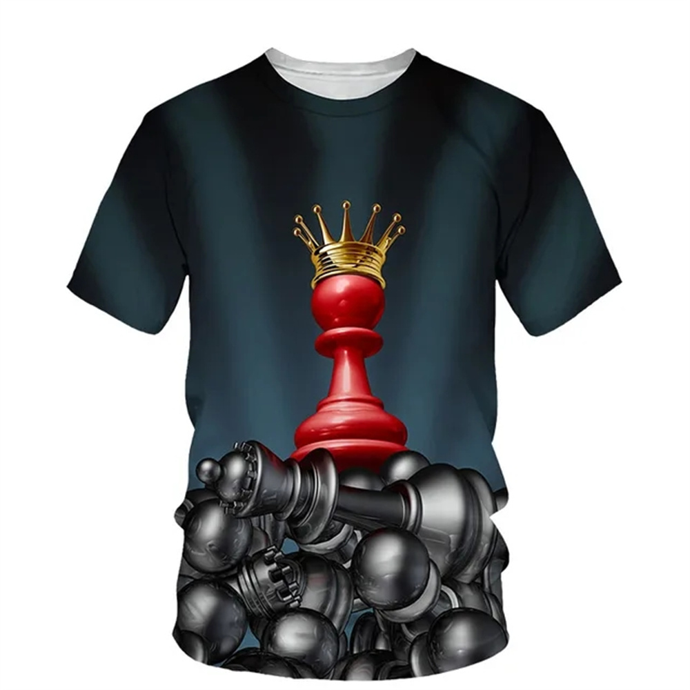 T-shirt con stampa 3D di scacc - 3D Printing Chess recensione e prezzo