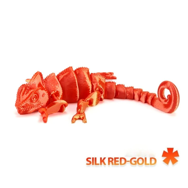 Moda 3D stampato drago camaleo - 3D Printing Lizard recensione e prezzo
