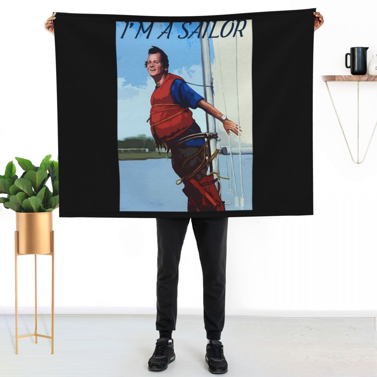 Im A Sailor Bob Quote Coperta  - 3D Printing Quotes recensione e prezzo