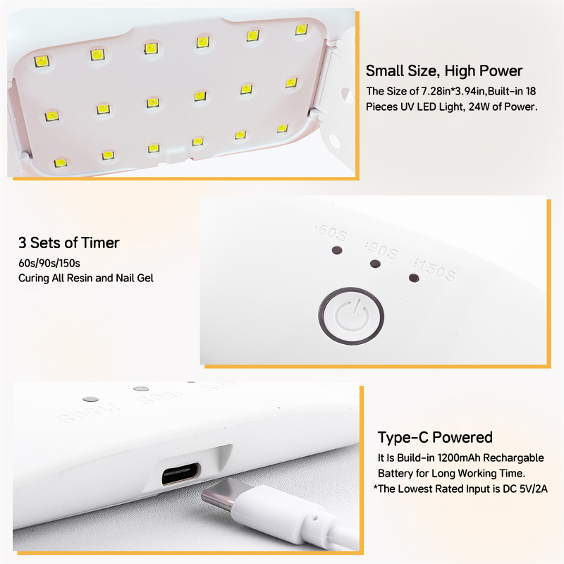 Lampada LED UV ricaricabile US - Resin Curing Station recensione e prezzo