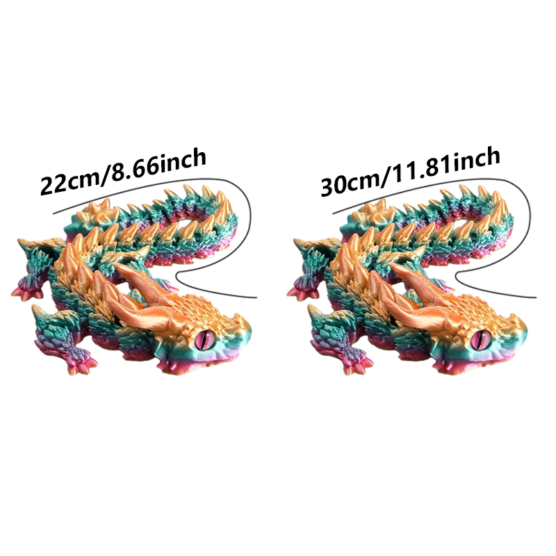 Drago Magico Stampato in 3D co - 3D Printing Lizard recensione e prezzo