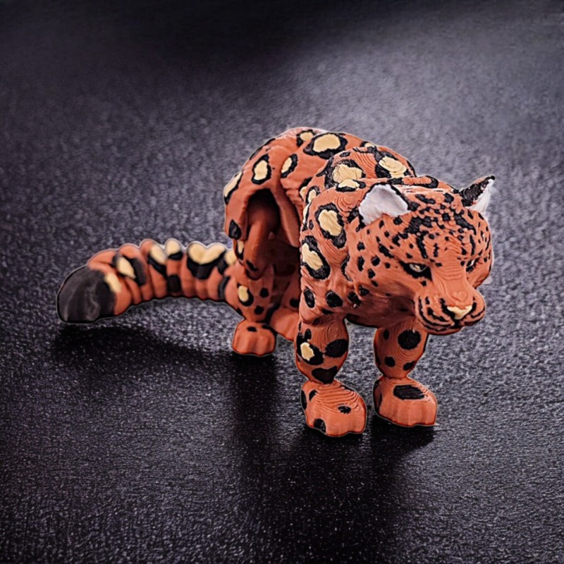 Modello di leopardo delle nevi - 3D Printing Lizard recensione e prezzo