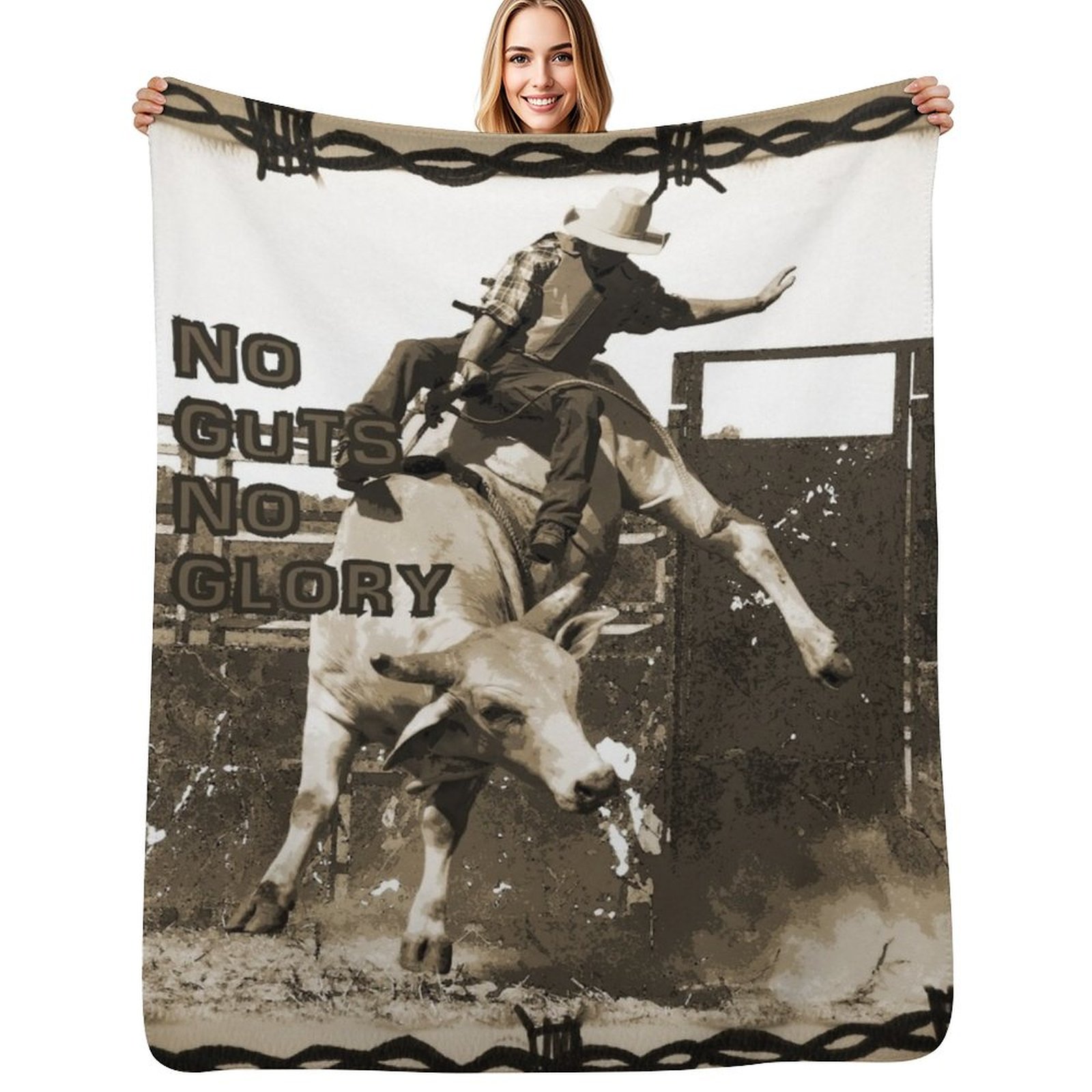 BULL RIDER, RODEO QUOTES ART A - 3D Printing Quotes recensione e prezzo